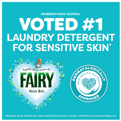 Fairy Non Bio Platinum Washing Pods Extra Stain Removal 50 Washes